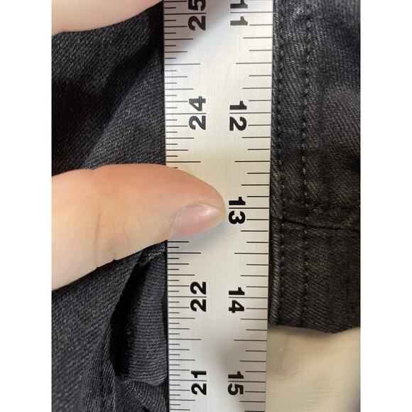 SO Jeans Womens 18 Plus Black High Rise Wide Leg Superstretch Black Wash Denim - Picture 5 of 13